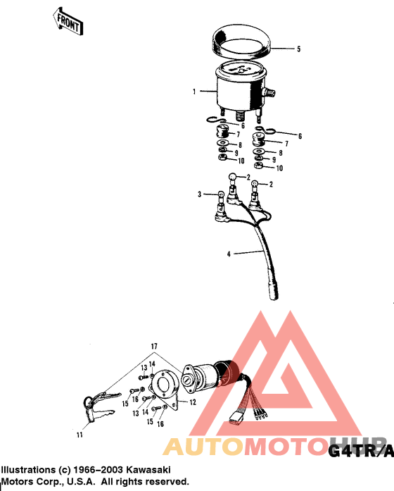 Meter/ignition switch