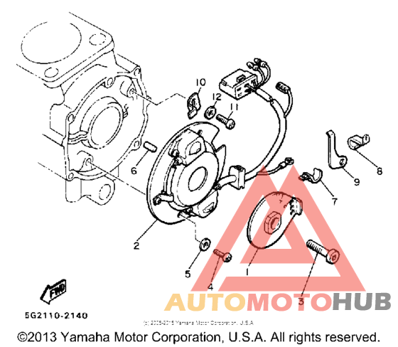 Pickup coil governor