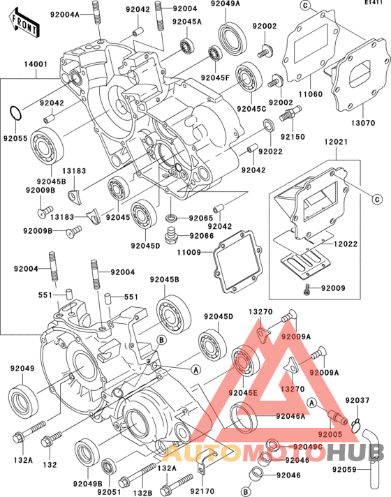 Crankcase(1/2)