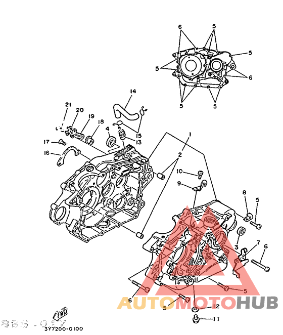 Картер двигателя