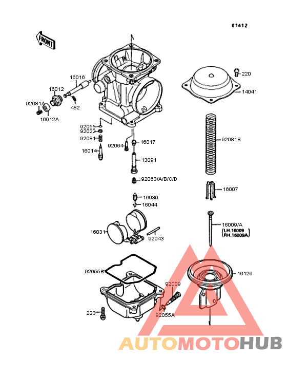 Карбюратор в разборе