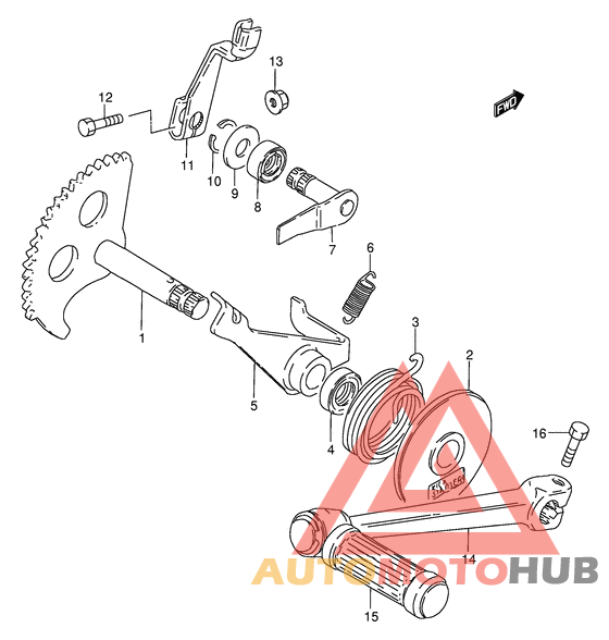 Ножной стартер