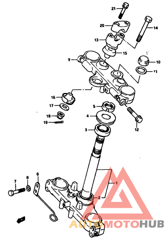 Траверса нижняя
