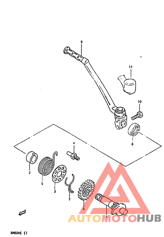 Ножной стартер