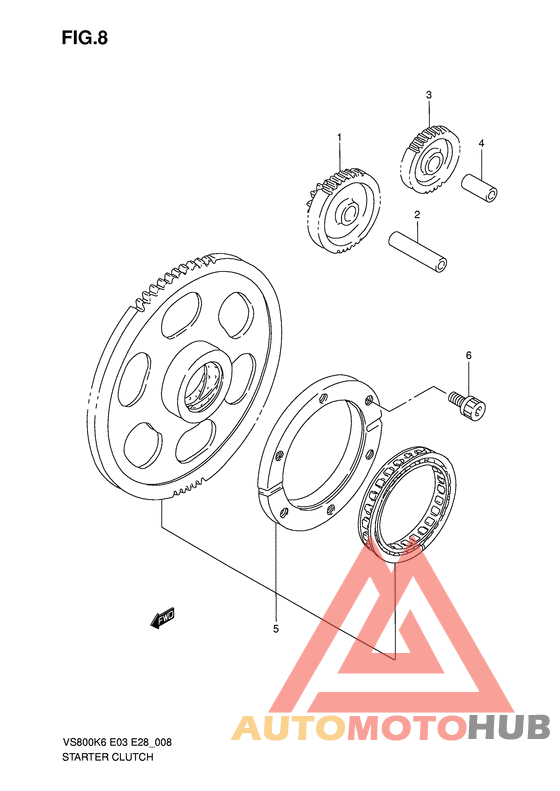 Муфта стартера