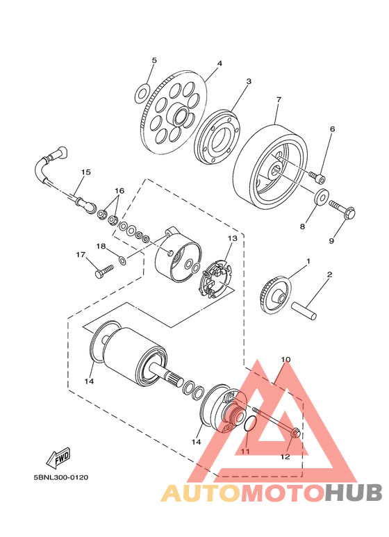 Муфта стартера