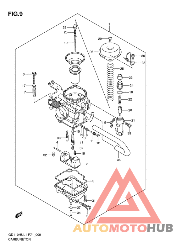 Carburetor assy