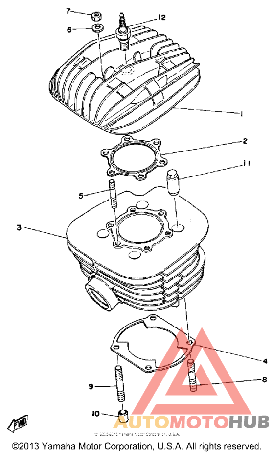 Cylinder head-cylinder