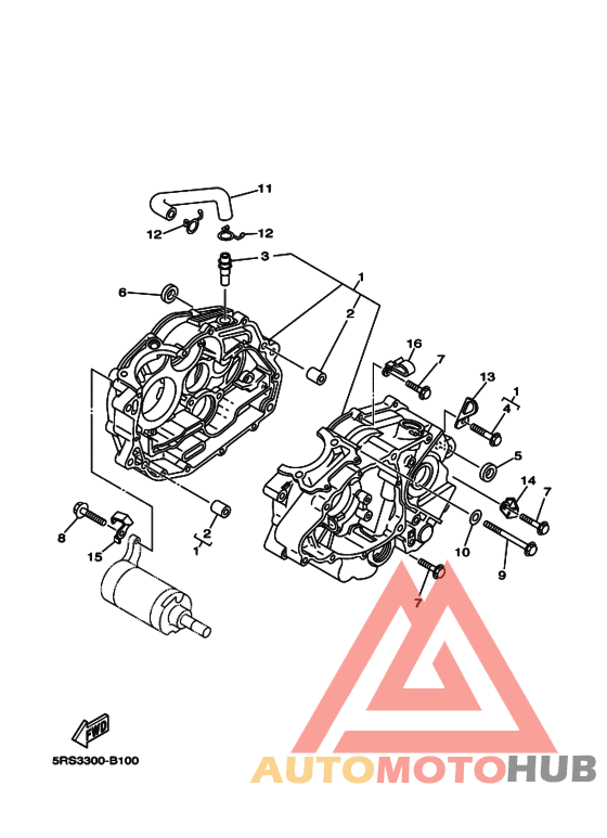 Картер двигателя