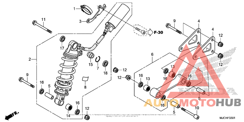 Rear Shock Absorber (2)