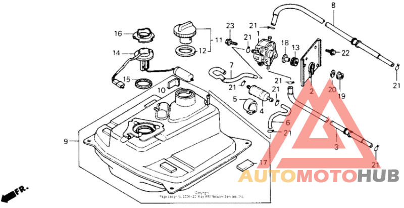 Fuel tank 89