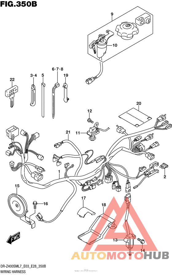 Wiring Harness (Dr-Z400Sml7 E28)