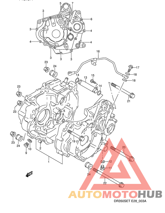 Картер двигателя