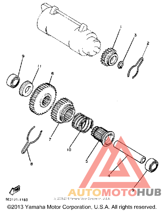 Муфта стартера