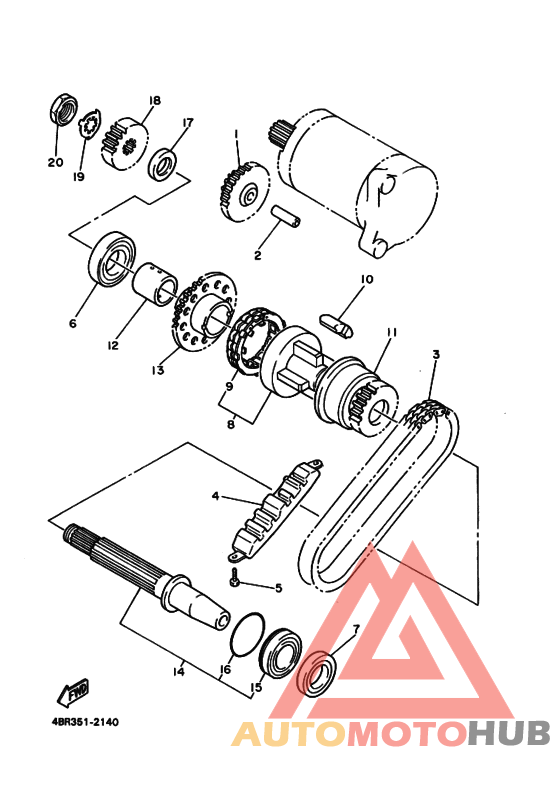 Муфта стартера