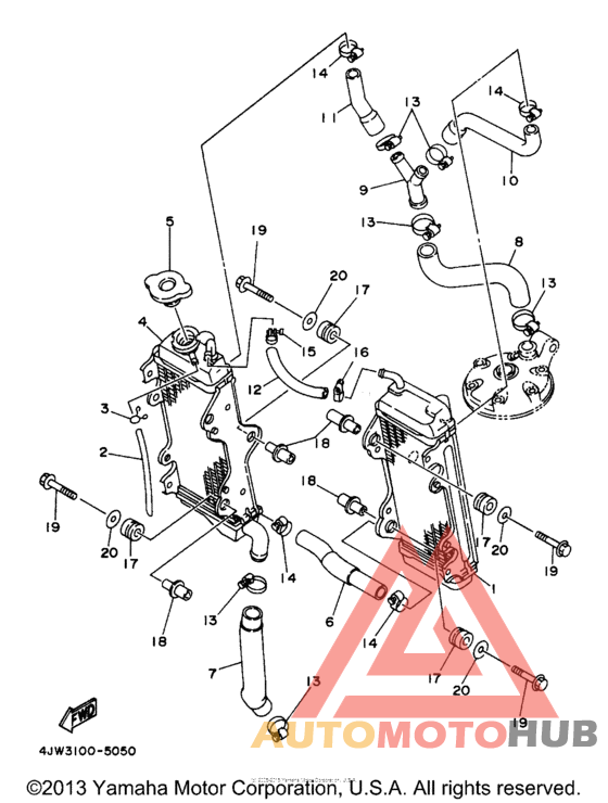 Radiator - hose