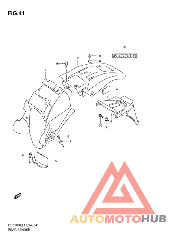 Заднее крыло