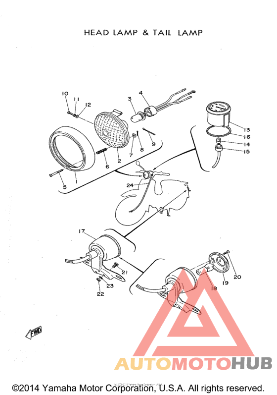 Headlight - taillight