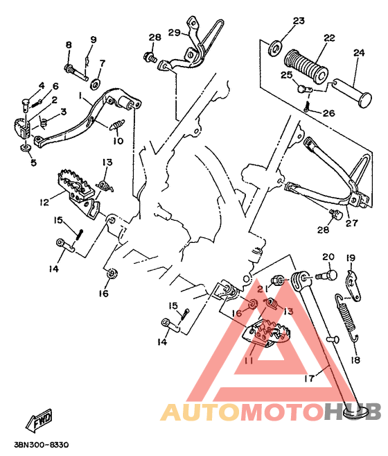 Support.refuse-pieds