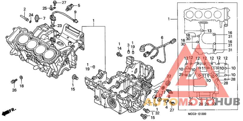 Картер двигателя