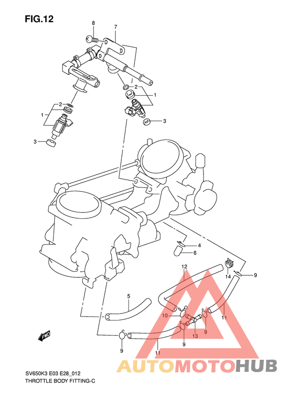 Throttle body fitting
