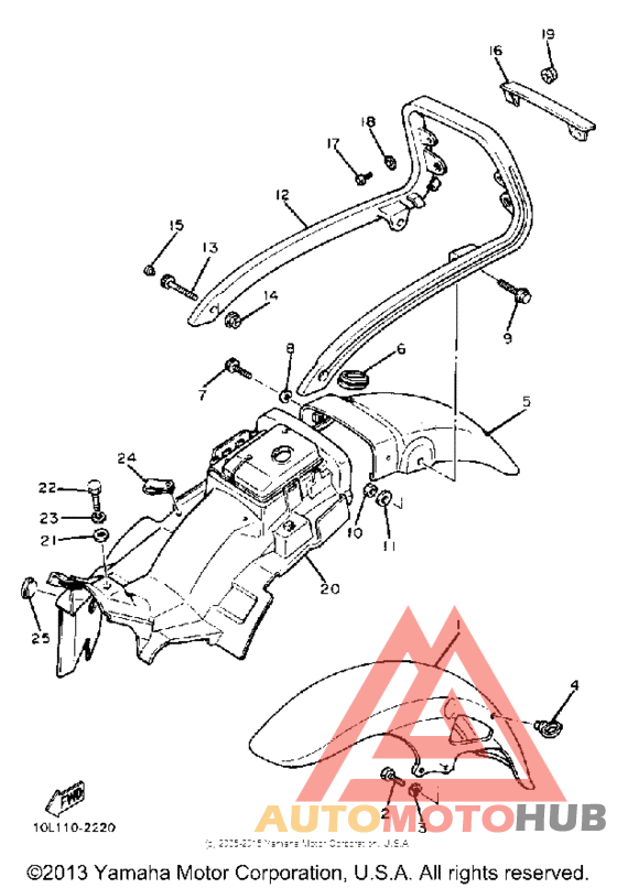 Fender-carrier