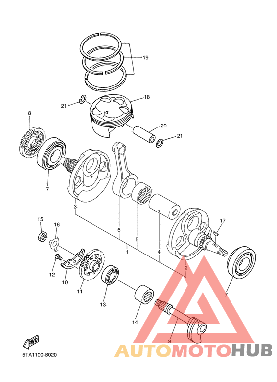 Crankshaft & piston