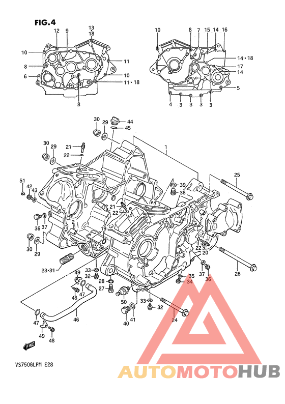 Картер двигателя