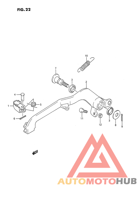 Передний суппорт