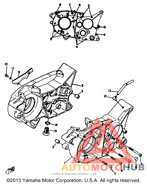 Картер двигателя