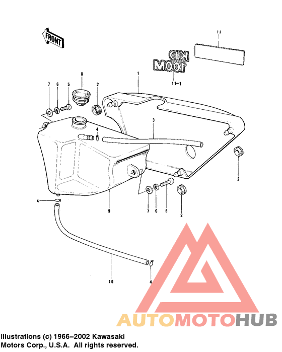 Side cover/oil tank