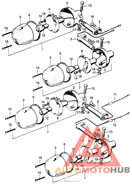 Задний фонарь