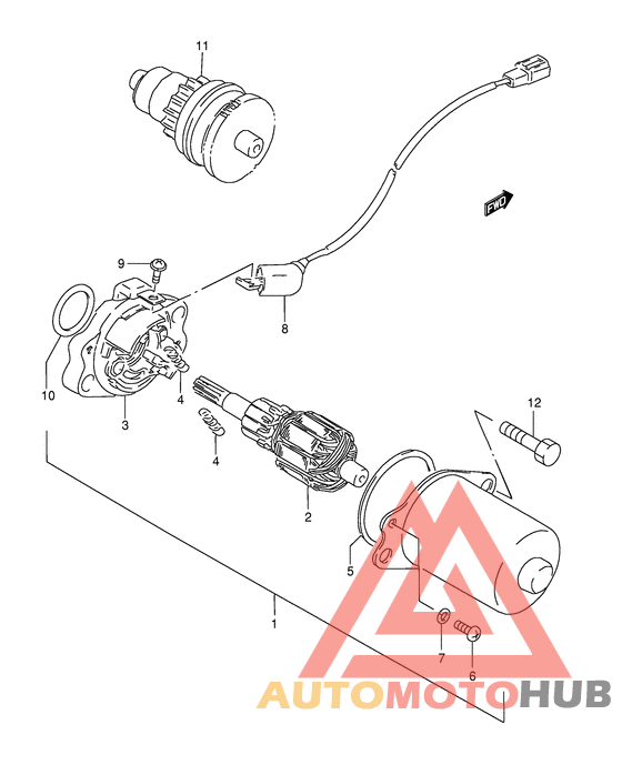 Стартерный мотор