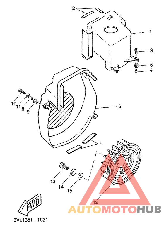 Кожух вентилятора