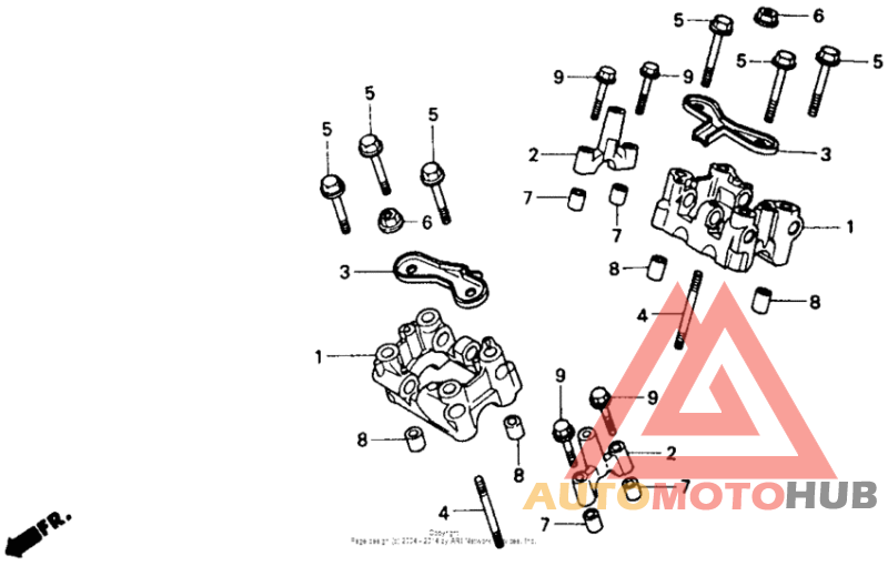 Camshaft holder