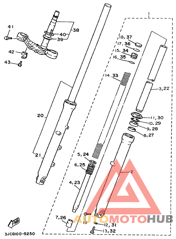 Передняя вилка