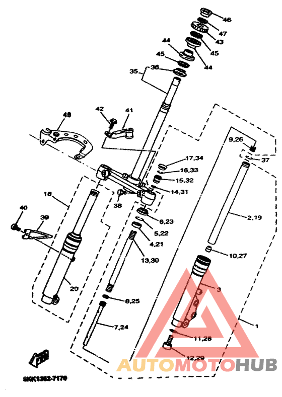 Передняя вилка