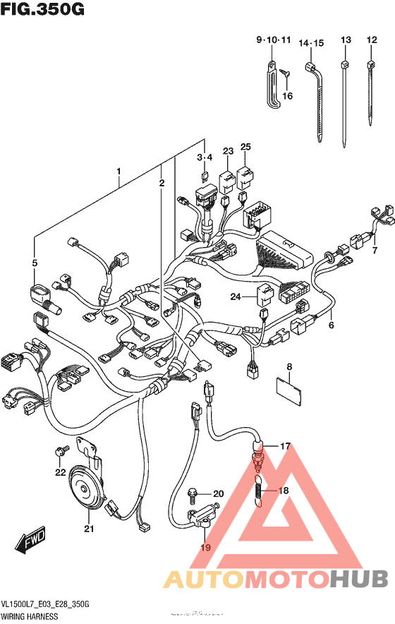 Wiring Harness (Vl1500Tl7 E33)
