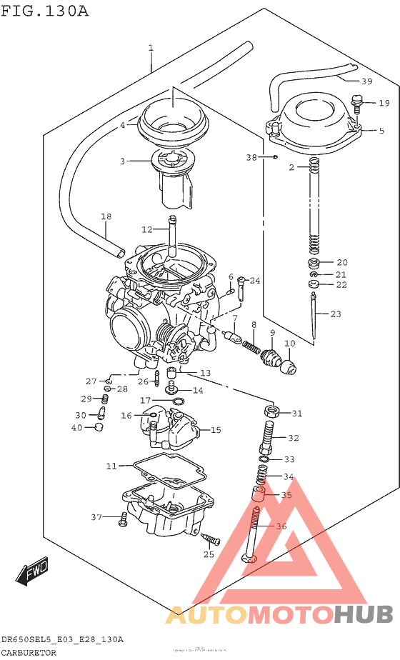 Carburetor (Dr650Sel5 E03)