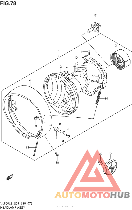 Headlamp Assy
