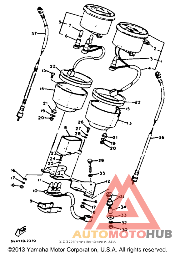 Speedometer-tachometer