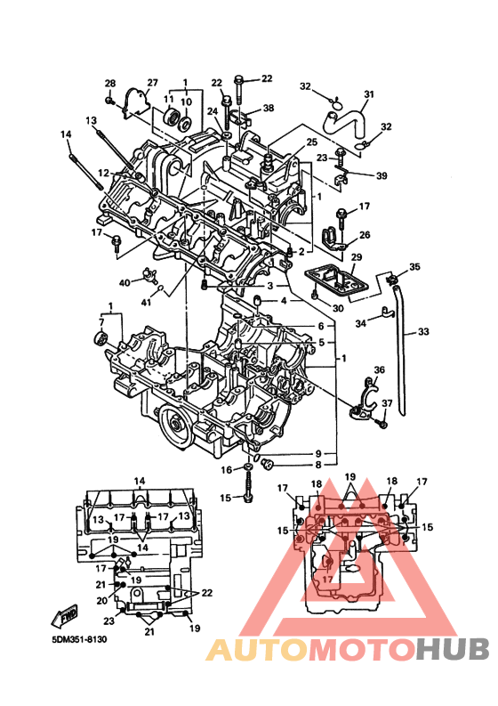 Картер двигателя
