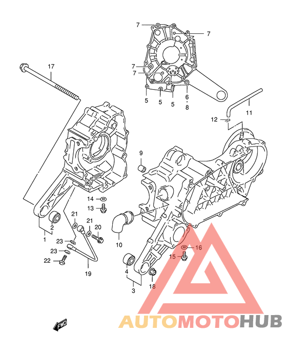 Картер двигателя