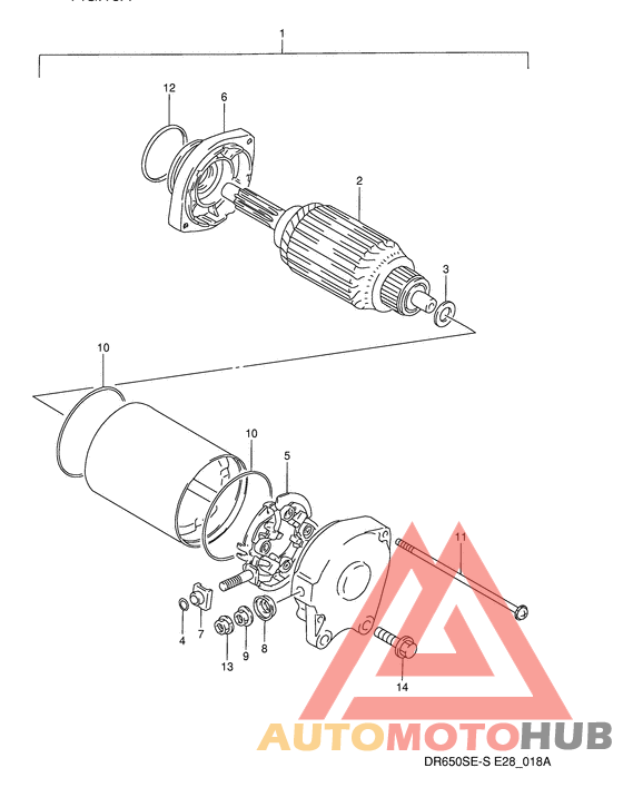 Стартерный мотор