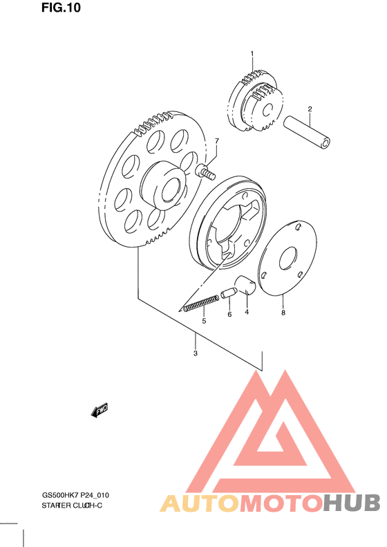 Муфта стартера