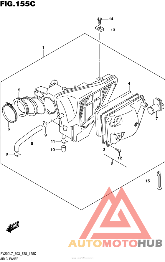 Air Cleaner (Rv200L7 E33)
