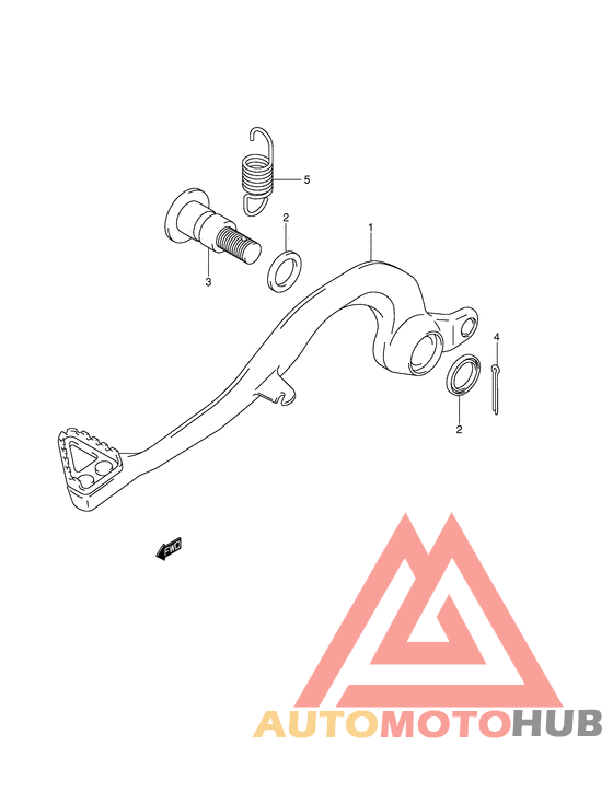 Передний суппорт