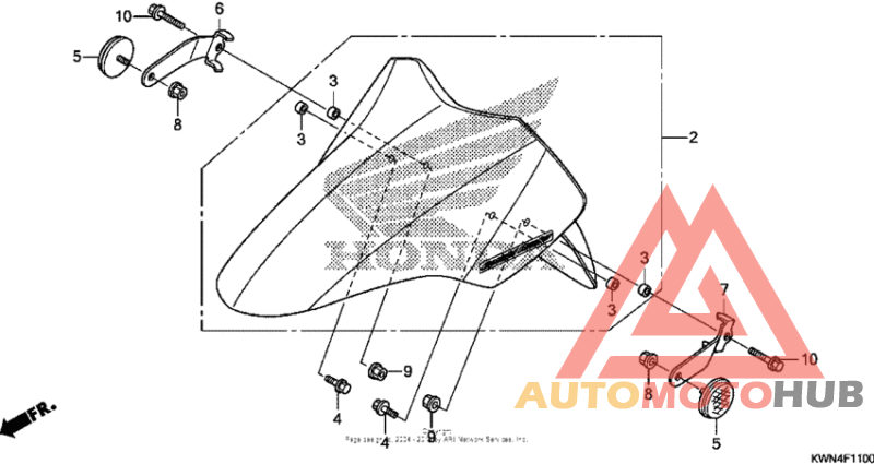 Переднее крыло