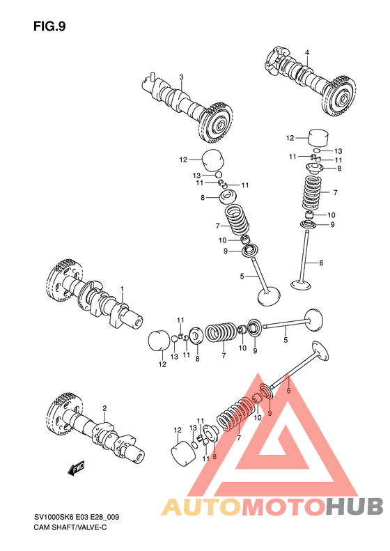 Распред вал/клапана