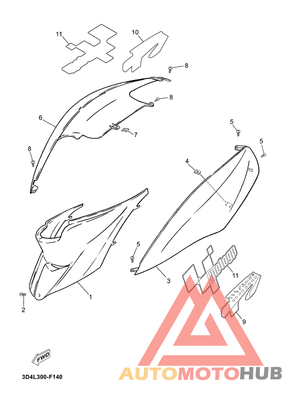 Боковые обтекатели